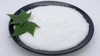 سبب انخفاض اللزوجة لمحلول البولي أكريلاميد الأنيوني